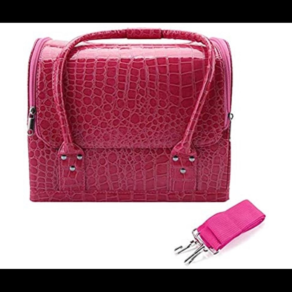 Travel Makeup Case, Extra Large Beauty Makeup Bag
